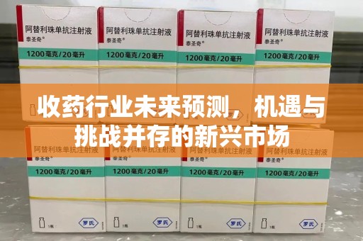 芜湖收药行业未来预测，机遇与挑战并存的新兴市场