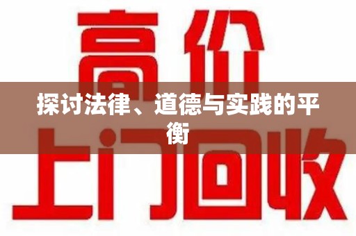 芜湖探讨法律、道德与实践的平衡