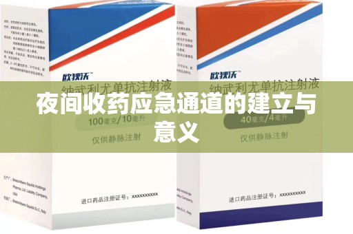 芜湖夜间收药应急通道的建立与意义