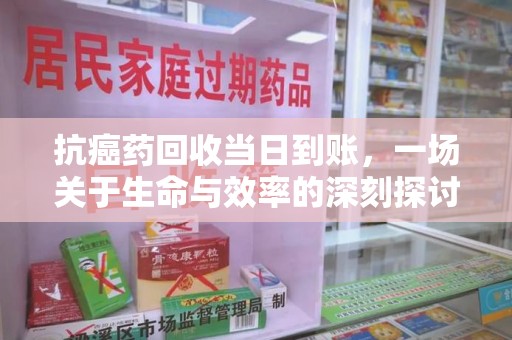 芜湖抗癌药回收当日到账，一场关于生命与效率的深刻探讨